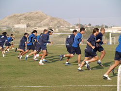 Año 2007 - Primeros entrenamientos del Hércules en las nuevas instalaciones
