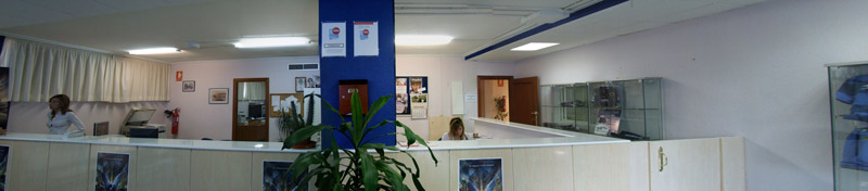 Oficinas del estadio.