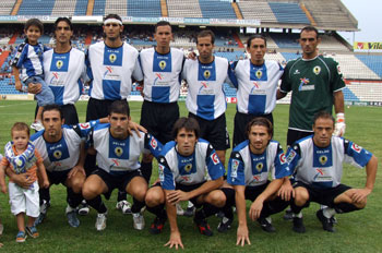 Alineación Hércules Temporada 07/08. 