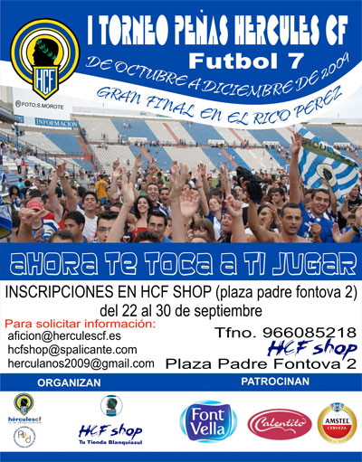 Cartel del Torneo de Peñas